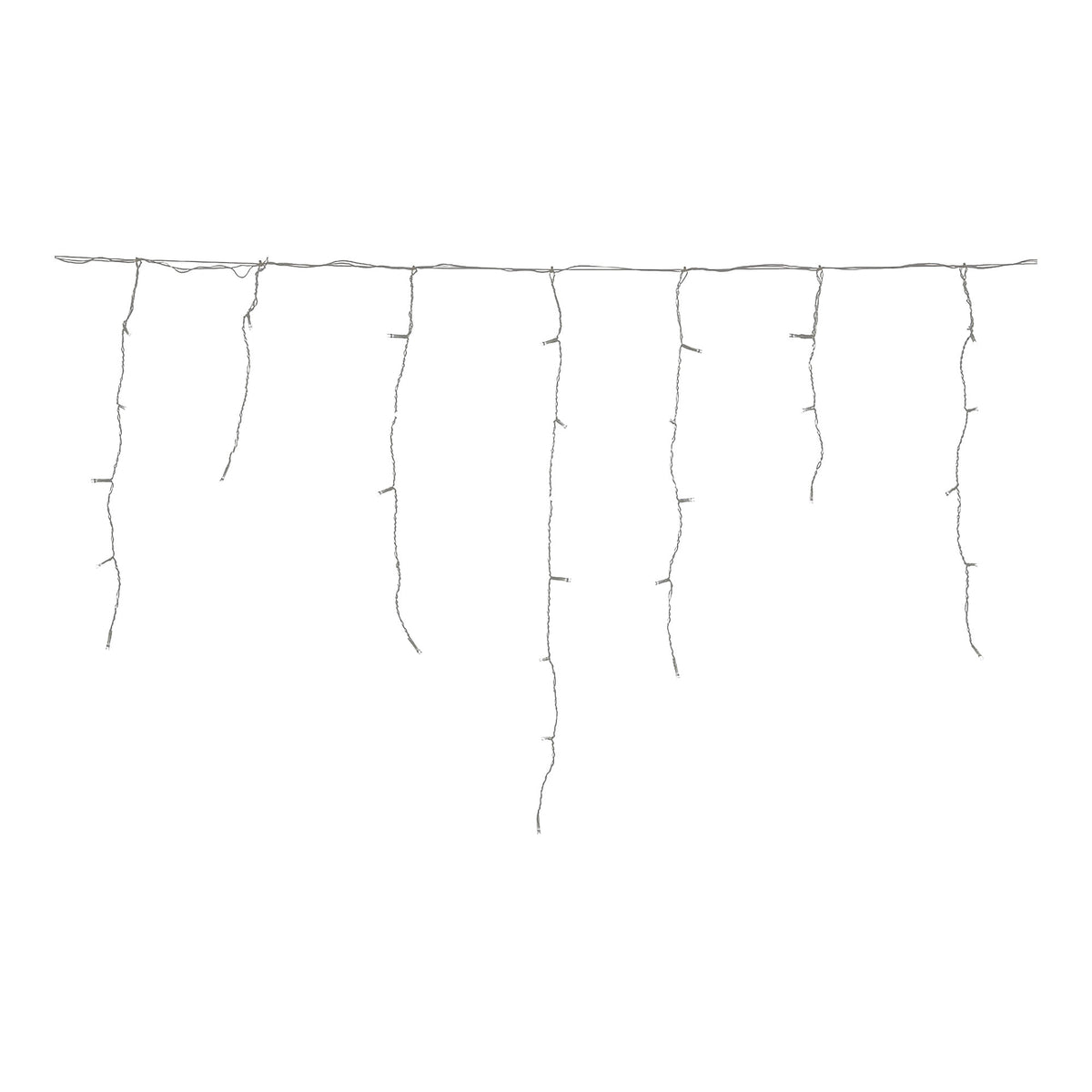Christmas Icicle String Light LED Ice White 8 Functions Water Resistant 17.8m - Image 5