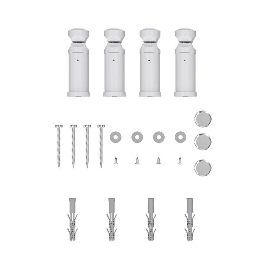 Flomasta Electric Towel Rail Radiator White Flat Bathroom Warmer (H)100x(W)50cm - Image 6