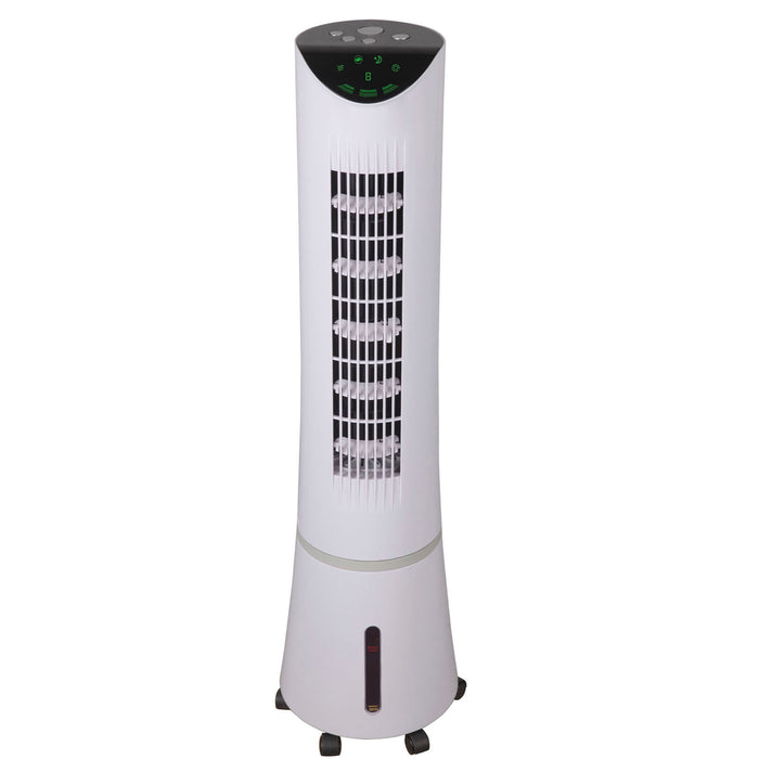 Portable Air Cooler Fan White Timer 3 Speed Oscillation 4L Remote Control 45W - Image 2