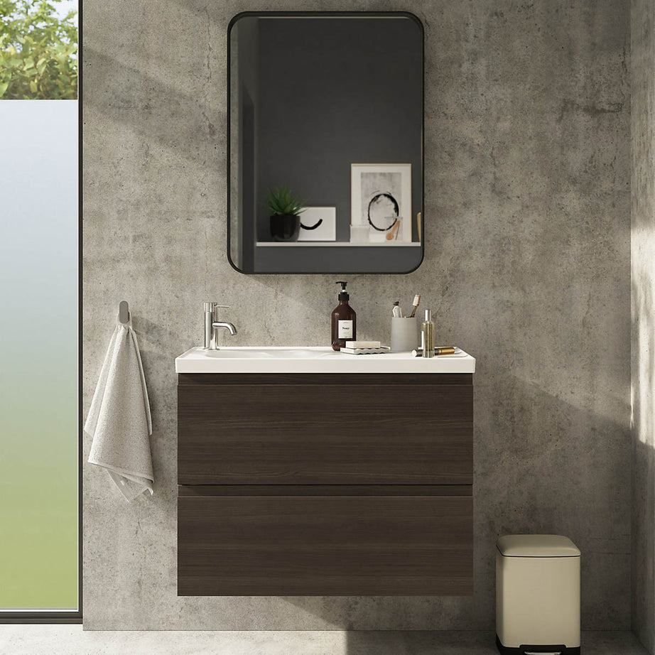 Basin Tap Mono Mixer Chrome Ceramic Cartridge Clicker Waste Bathroom Modern - Image 6