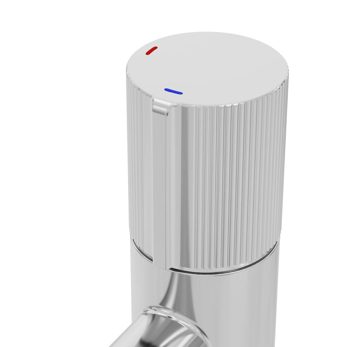 Barhroom Basin Tap Mixer Chrome Round Single Lever Ceramic Cartridge Faucet - Image 6