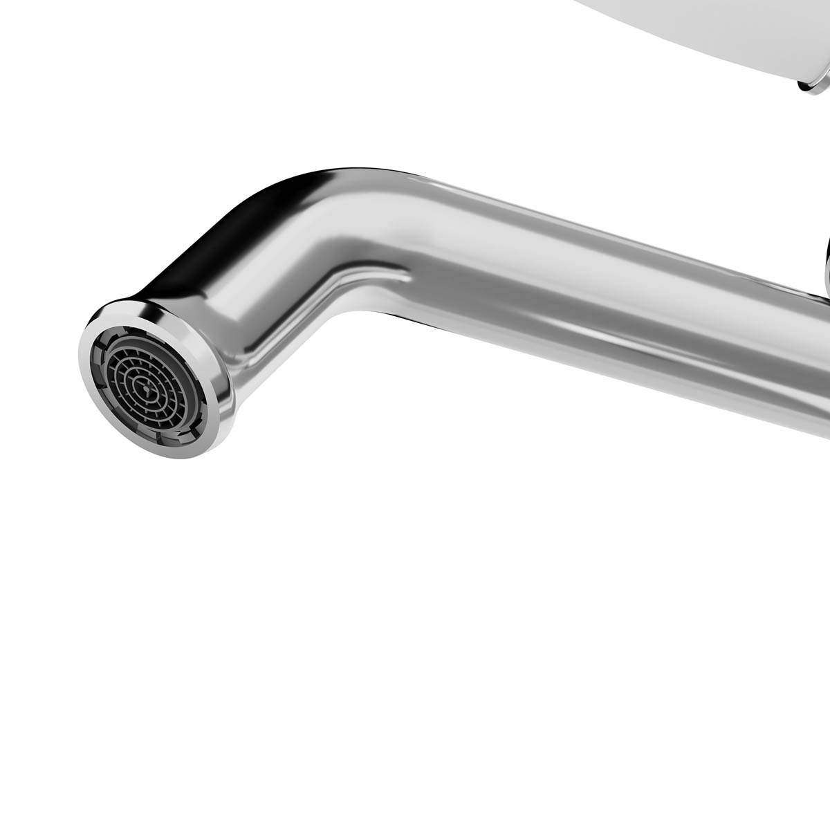 Etel Basin Mixer Tap Bathroom Chrome Effect Water Saving Traditional Round - Image 7