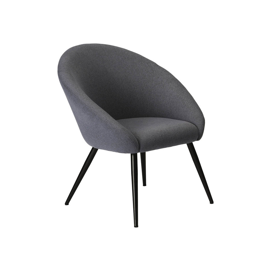 Colenso Relaxer Chair Dark Blue Linen Effect Modern (H)845 (W)730 (D)665mm - Image 4