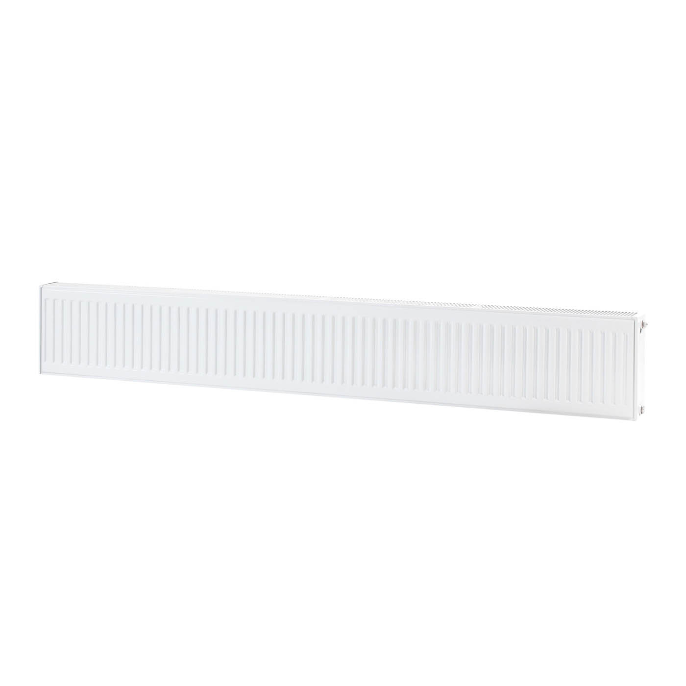 Flomasta Double Panel Radiator Gloss White Type 22 Horizontal 180x30cm - Image 1