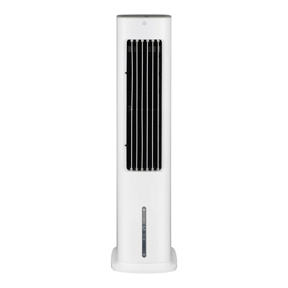 Tower Fan Air Cooler White Remote Control Powerful Oscillating LED Timer (H)85cm - Image 3