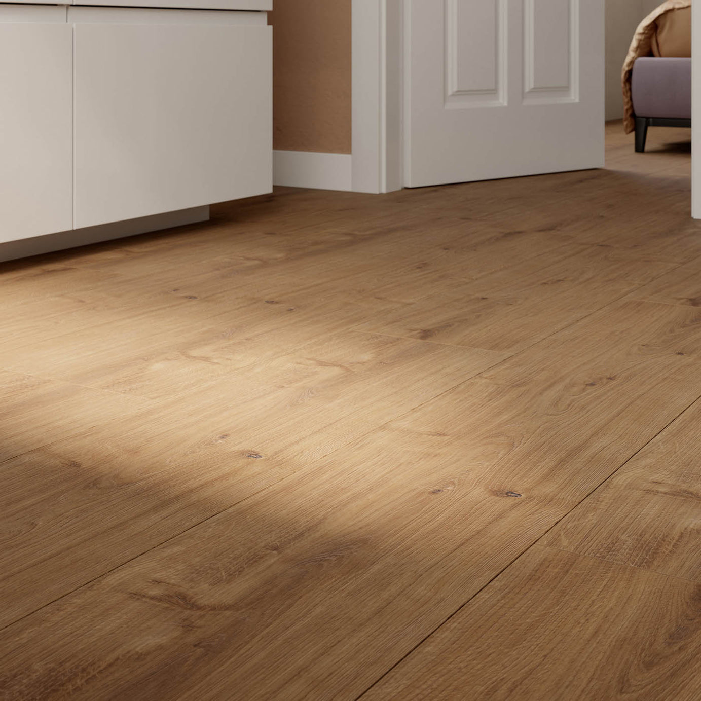 GoodHome Italo Walnut Oak effect Textured Click vinyl Planks, 2.36m² - Image 6