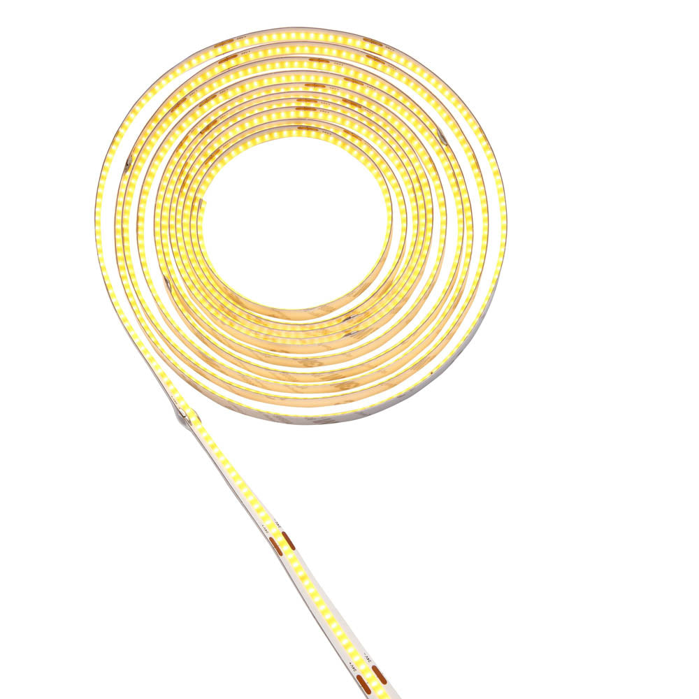 Strip Light LED Warm White Tape Cabinet TV Lamp Dimmable Adjustable Plug In L5m - Image 3