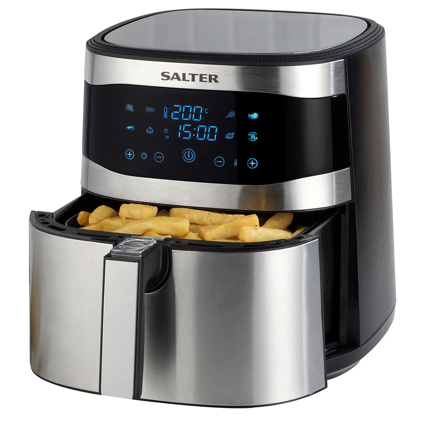 Salter Air Fryer EK4628V2BQ XXL 8L Digital Touch 1800W Family Cooker - Image 4