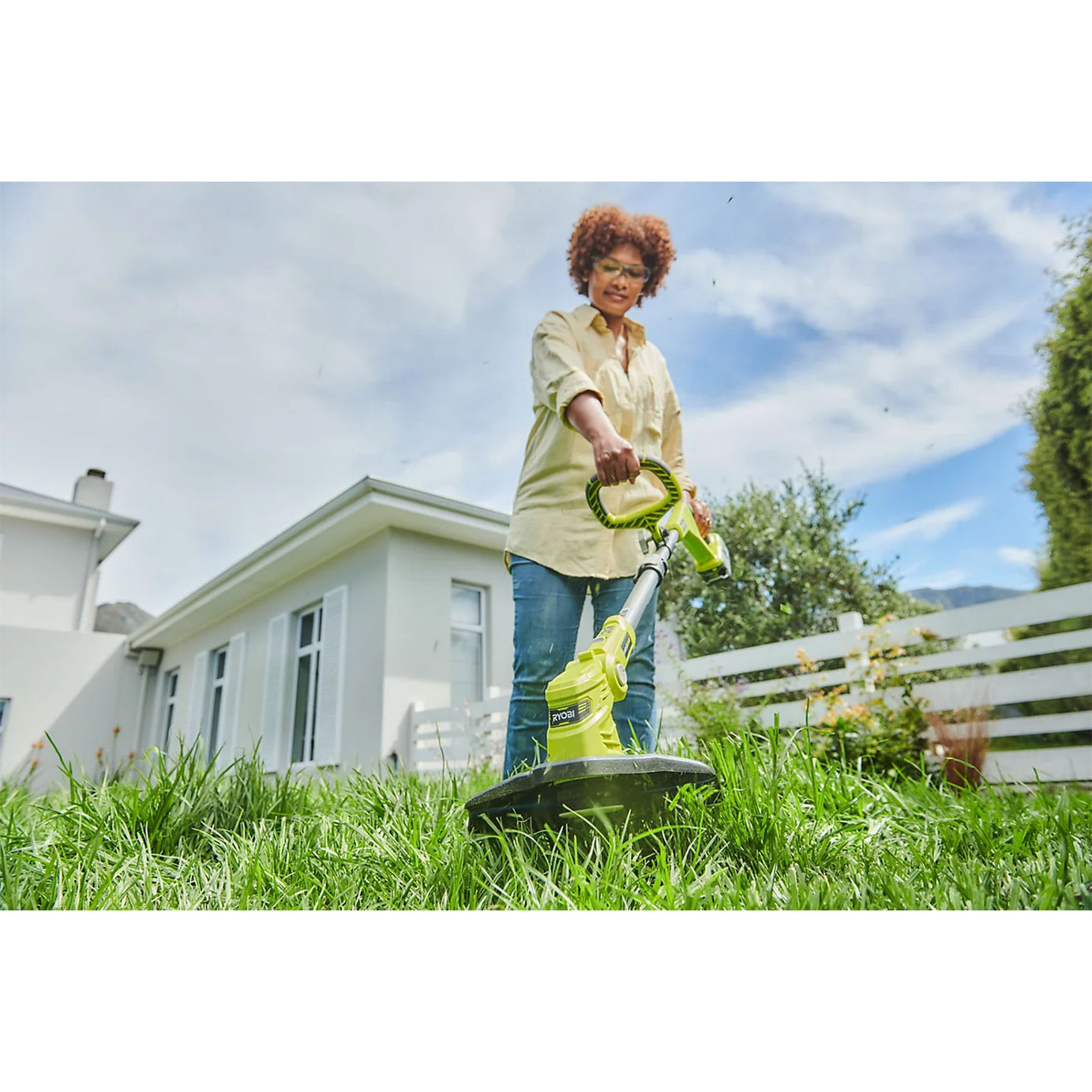 Ryobi Line Grass Trimmer ONE+ OLT1832 18V Cordless Garden Strimmer Body Only - Image 6