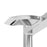 Bath Filler Tap Mixer Gloss Chrome Lever Waterfall Spout Bathroom Modern - Image 6