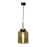 LED Pendant Ceiling Light Matt Antique Bronze Effect Height Adjustable (Dia)20cm - Image 1