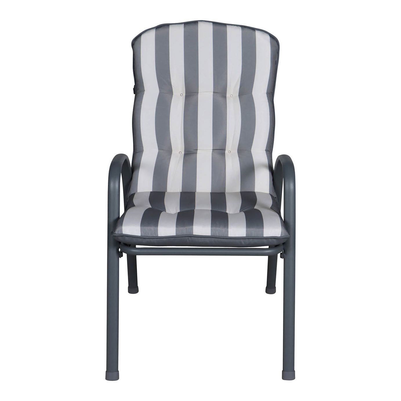 Garden Furniture 4 Seater Dining Set With Table Parasol Metal Outdoor Patio - Image 3