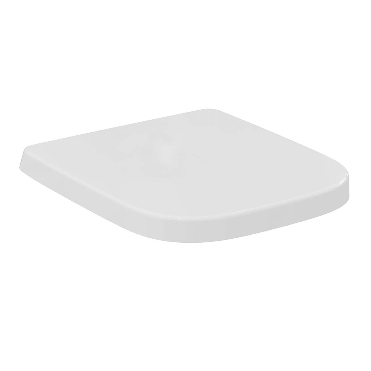 Ideal Standard Toilet Seat Soft Close Quick Release White Bottom Fix Compact - Image 1