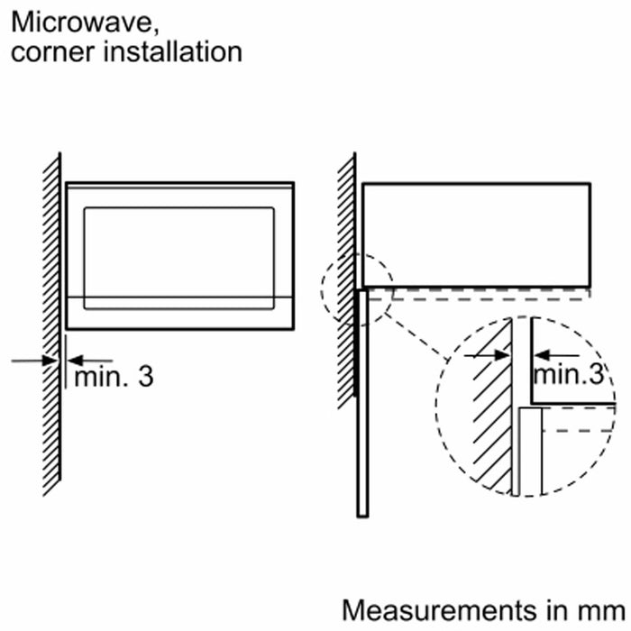 Microwave Oven Built In HLAWD23G0B Integrated Graphite Grey LED Display 800W 20L - Image 4