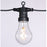 LED Outdoor String Lights Festoon 20 Spiral Bulbs Mains-Powered Warm White - Image 3