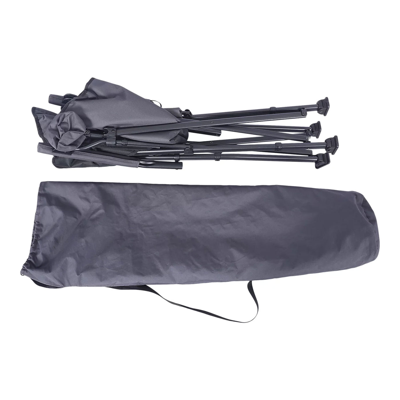 Vatani Grey Foldable Camping Chair Heated Outdoor Garden Fishing Chair - Image 2