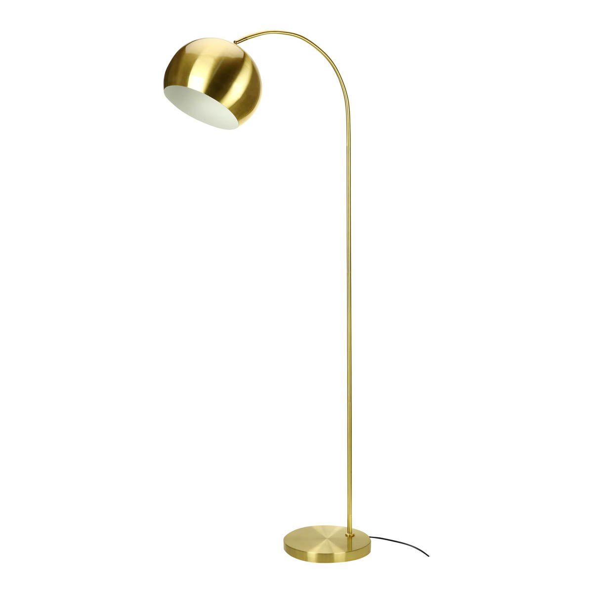 Floor Lamp Kotenay Gloss Brass Effect Retro Luxury Living Room Minimalist - Image 3