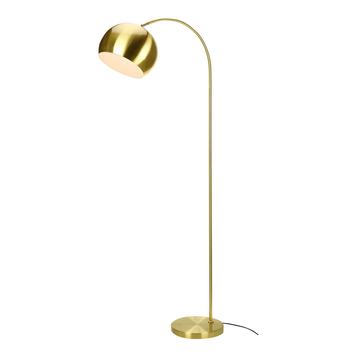 Floor Lamp Kotenay Gloss Brass Effect Retro Luxury Living Room Minimalist - Image 5