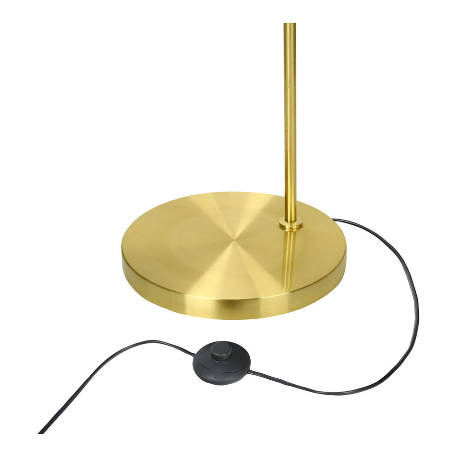 Floor Lamp Kotenay Gloss Brass Effect Retro Luxury Living Room Minimalist - Image 7