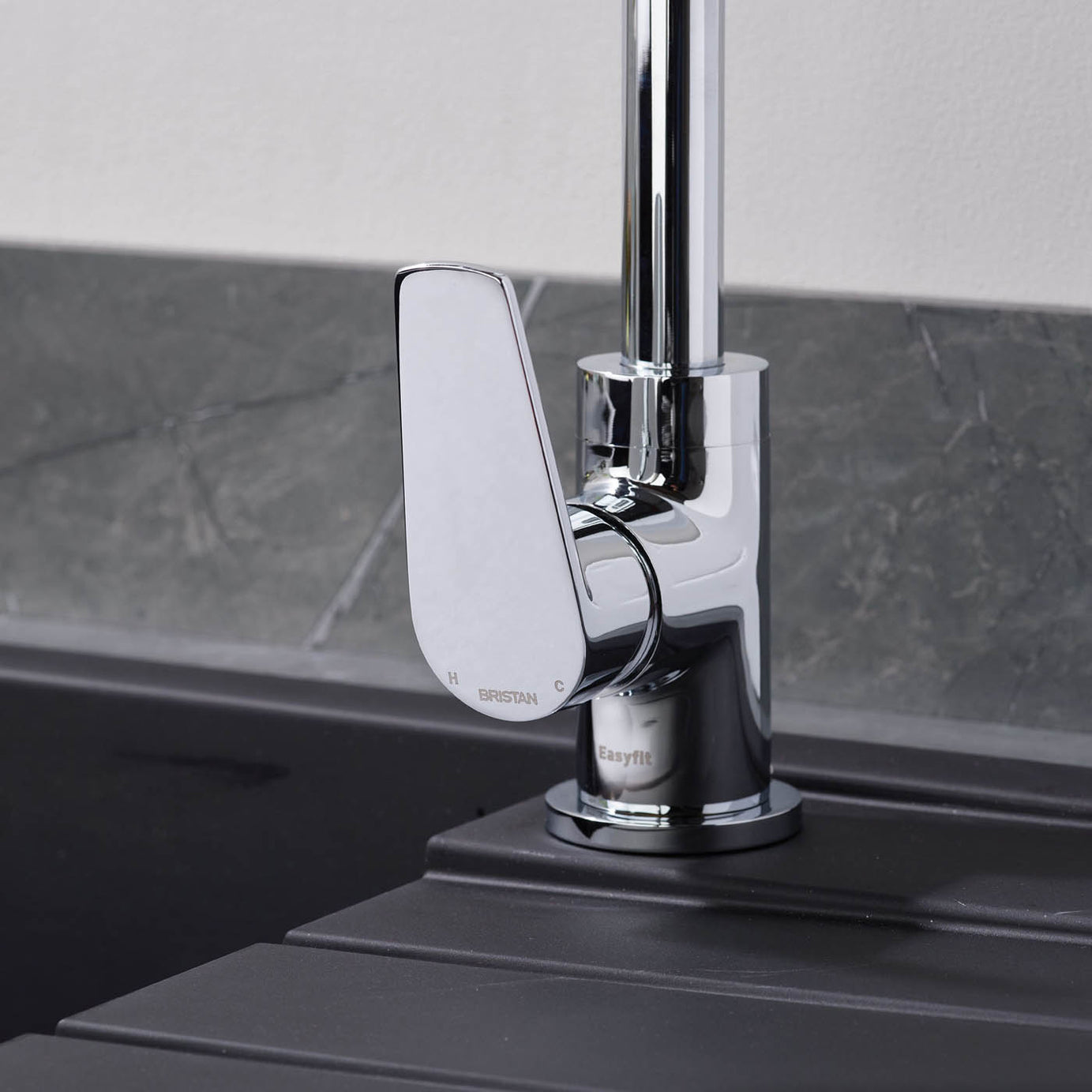 Bristan Kitchen Sink Tap Monobloc Mixer Chrome Single Lever Swivel Spout Faucet - Image 5