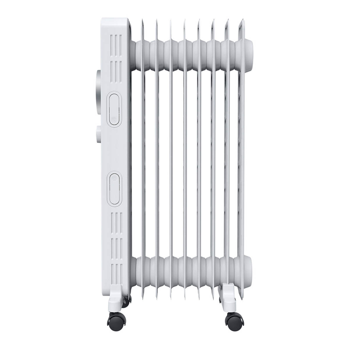 Oil Filled Radiator Electric 2000W 3 Heat Settings White Adjustable Thermostat - Image 6