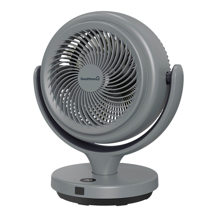 Desk Table Fan GHODF20-BKDC Grey Remote Control Oscillation Timer 8inch 41.5cm - Image 1