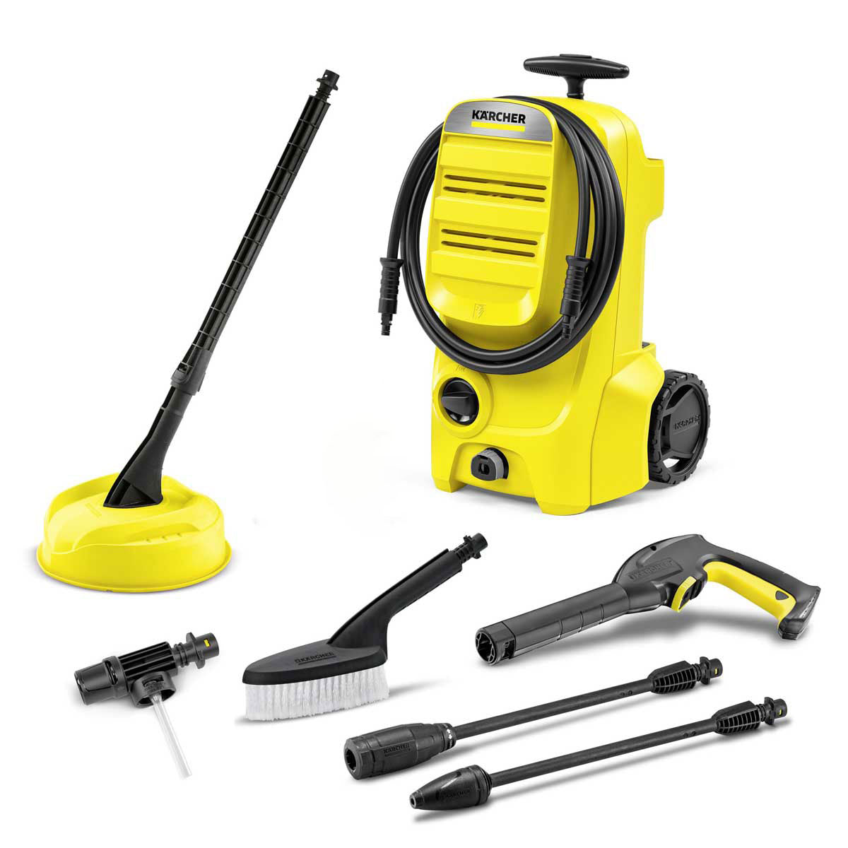 Karcher Pressure Washer K3 Electric 1.6kW K316762240 Home Car Patio Jet Wash - Image 1