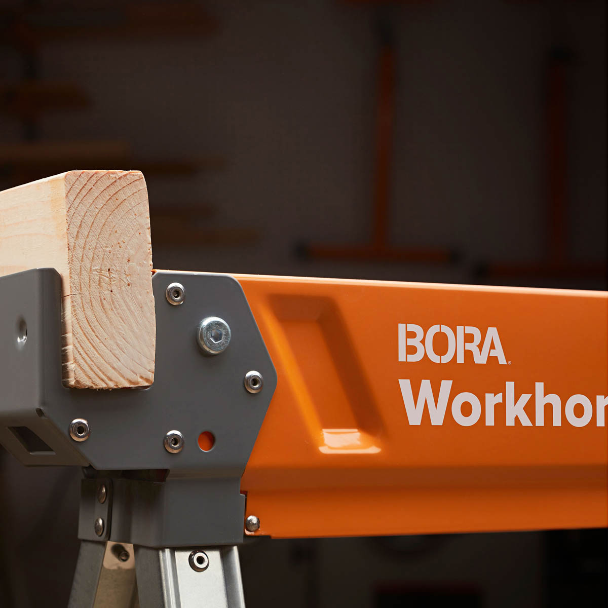 Bora Sawhorse XT Foldable Pair Durable Pre-Drilled Strong Steel Adjustable - Image 4