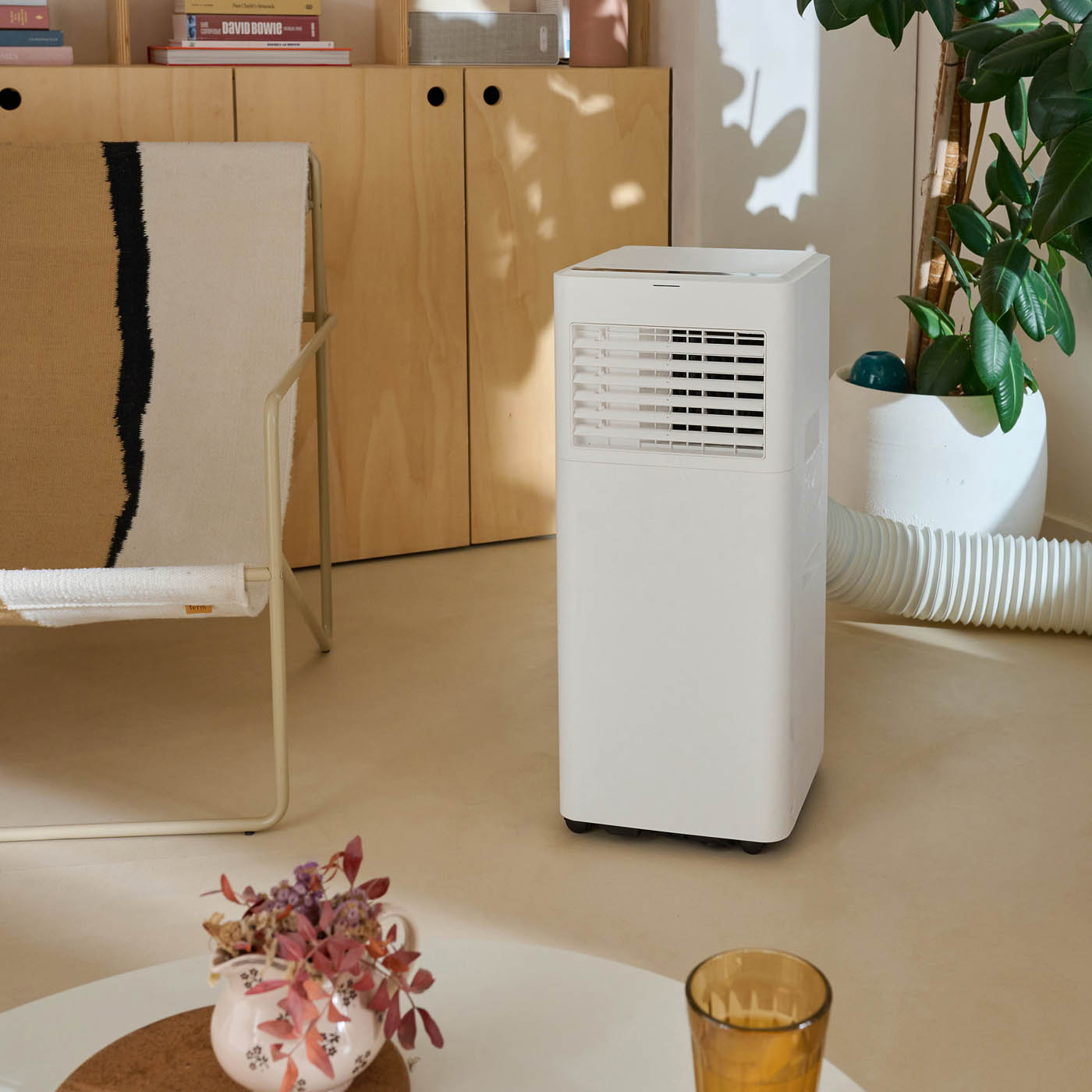 Mobile Air Conditioner White Portable 3IN1 Cool Fan Dehumidifier 2 Speed 7000BTU - Image 3
