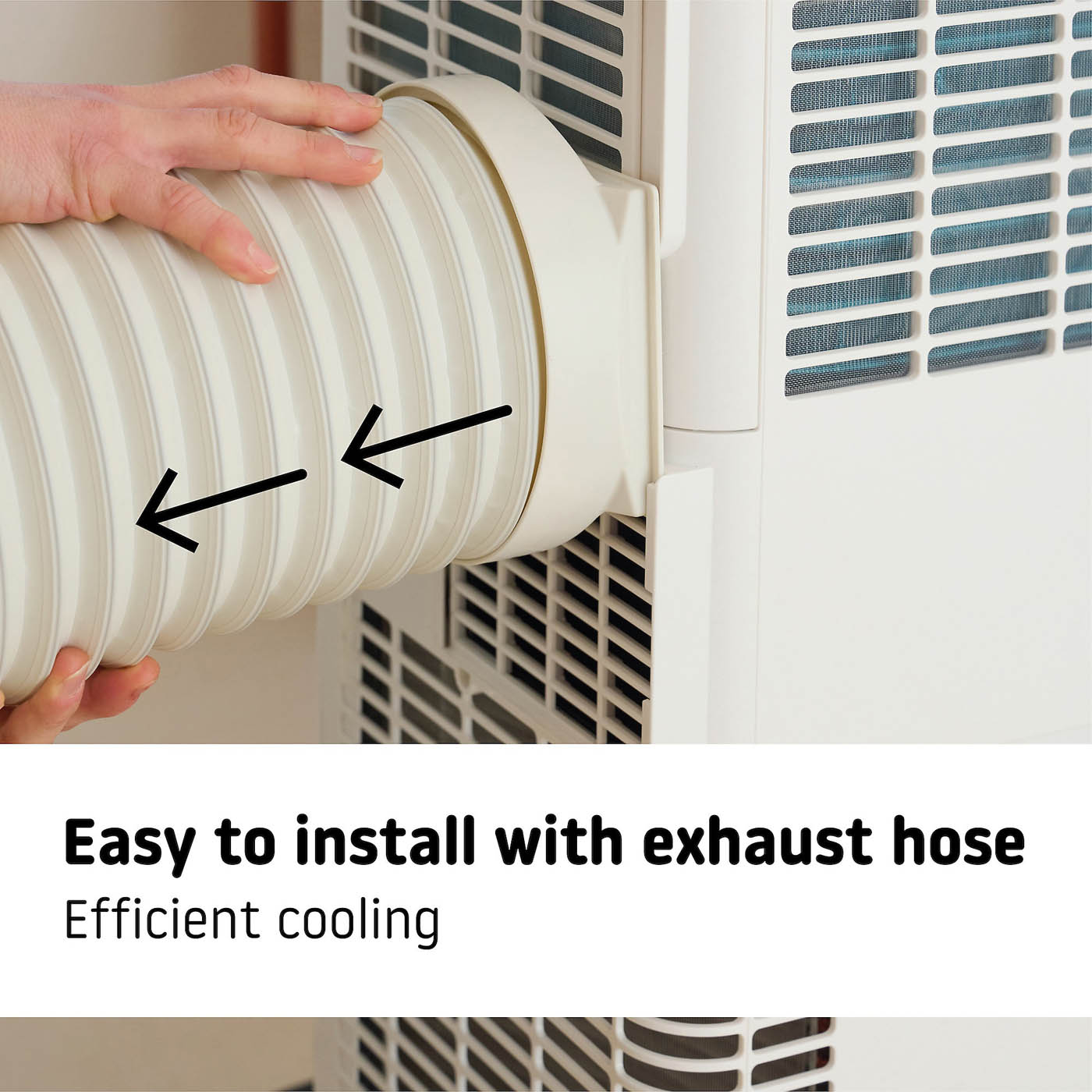Mobile Air Conditioner White Portable 3IN1 Cool Fan Dehumidifier 2 Speed 7000BTU - Image 6