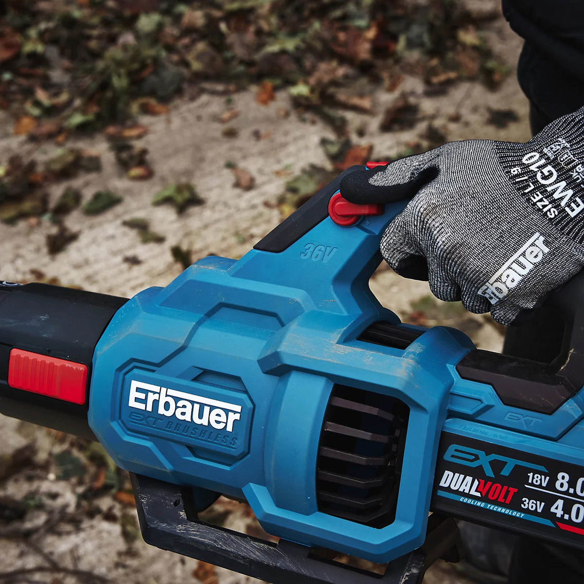 Erbauer Leaf Blower 36V EXT Brushless Cordless Bare Tool Garden ERT1028GBL - Image 6