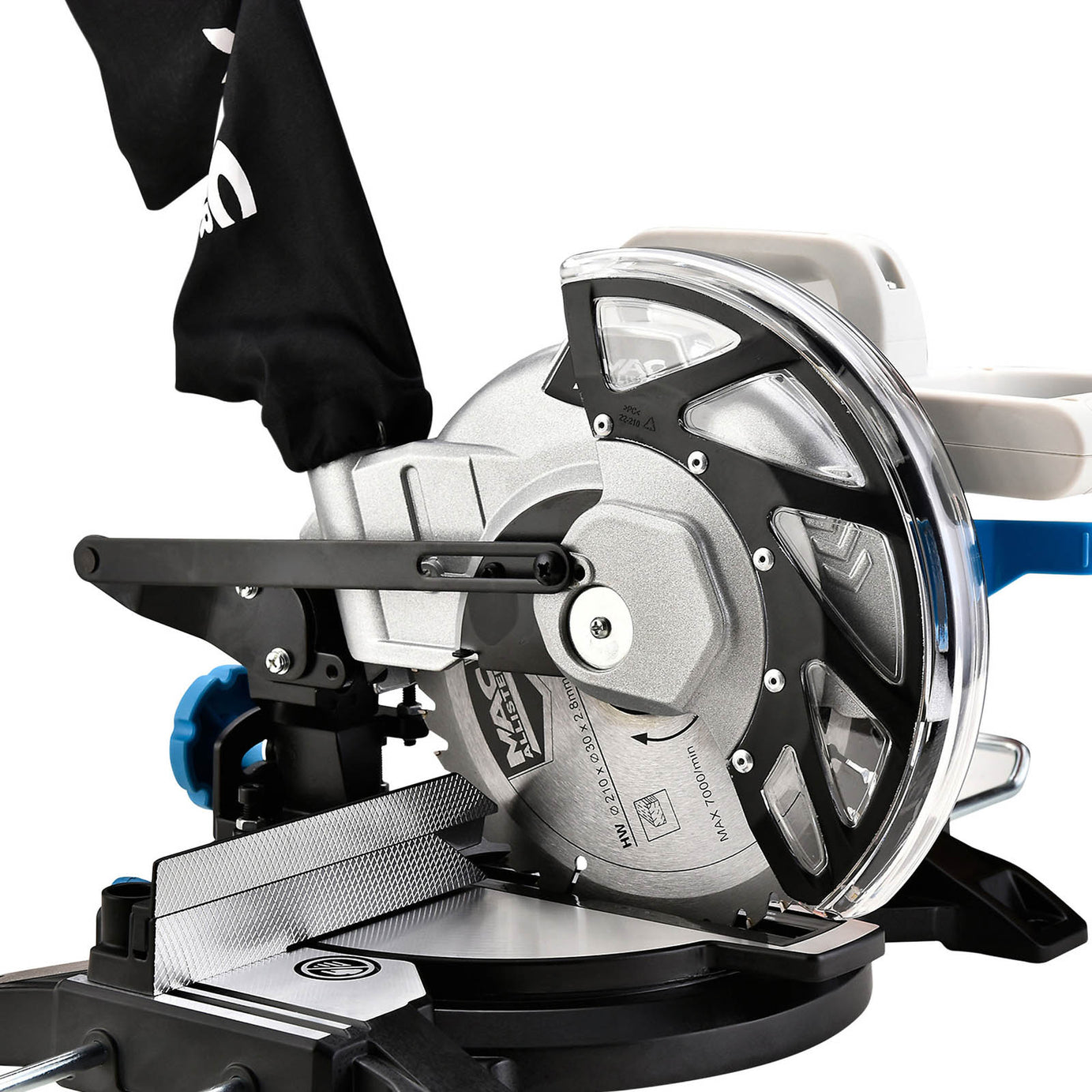 Mac Allister Compound Mitre Saw Electric MCB1360MSW Heavy Duty 210mm 1400W - Image 8