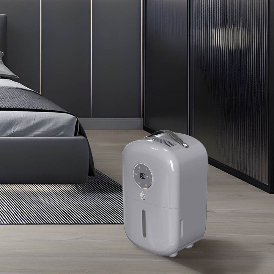 Swan Smart Dehumidifier 1.5L Grey SH16501 Refrigeration LED Digital Timer - Image 5