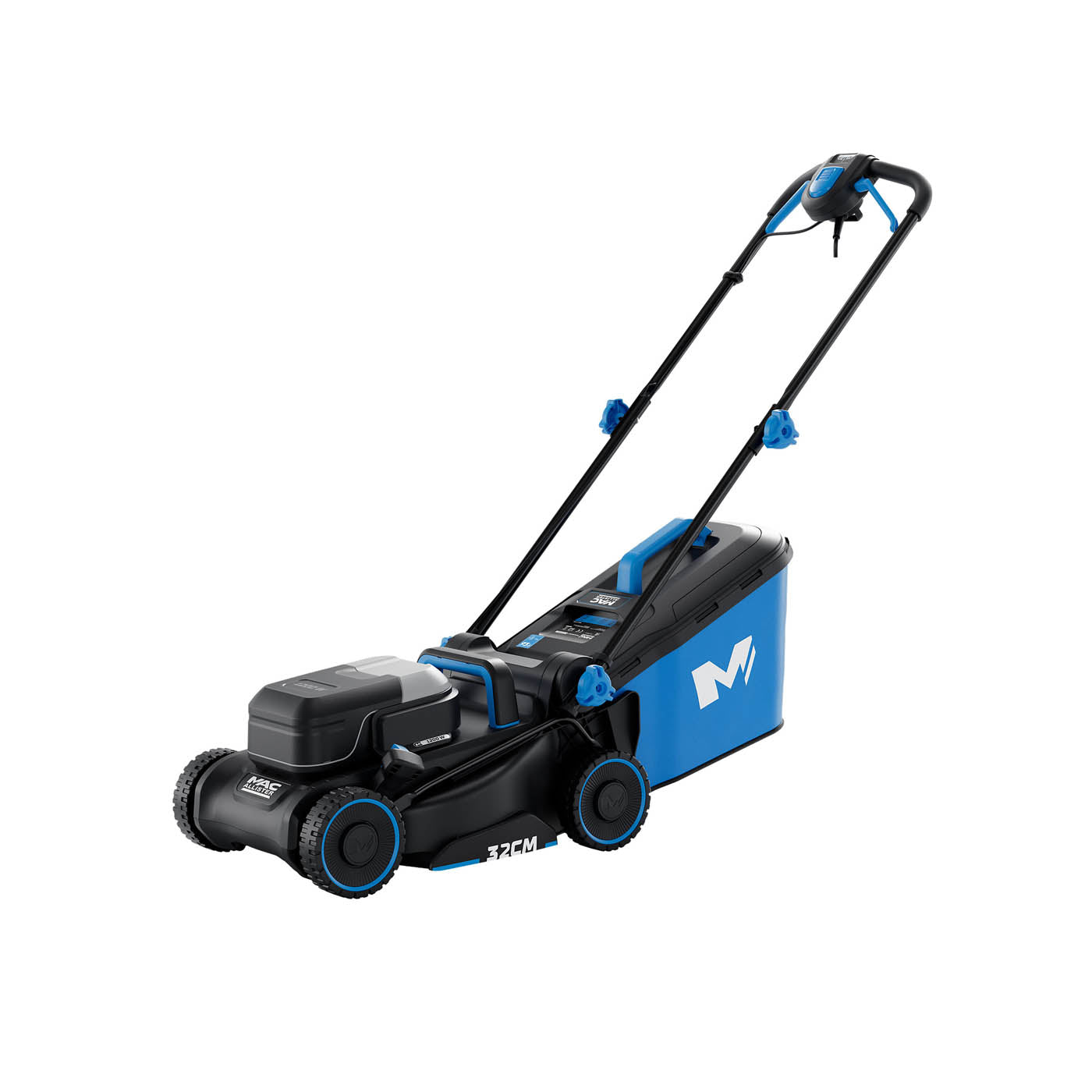 Mac Allister Lawnmower Electric MCB1161LWM 32cm Mulching Grass Cutter 1200W - Image 1