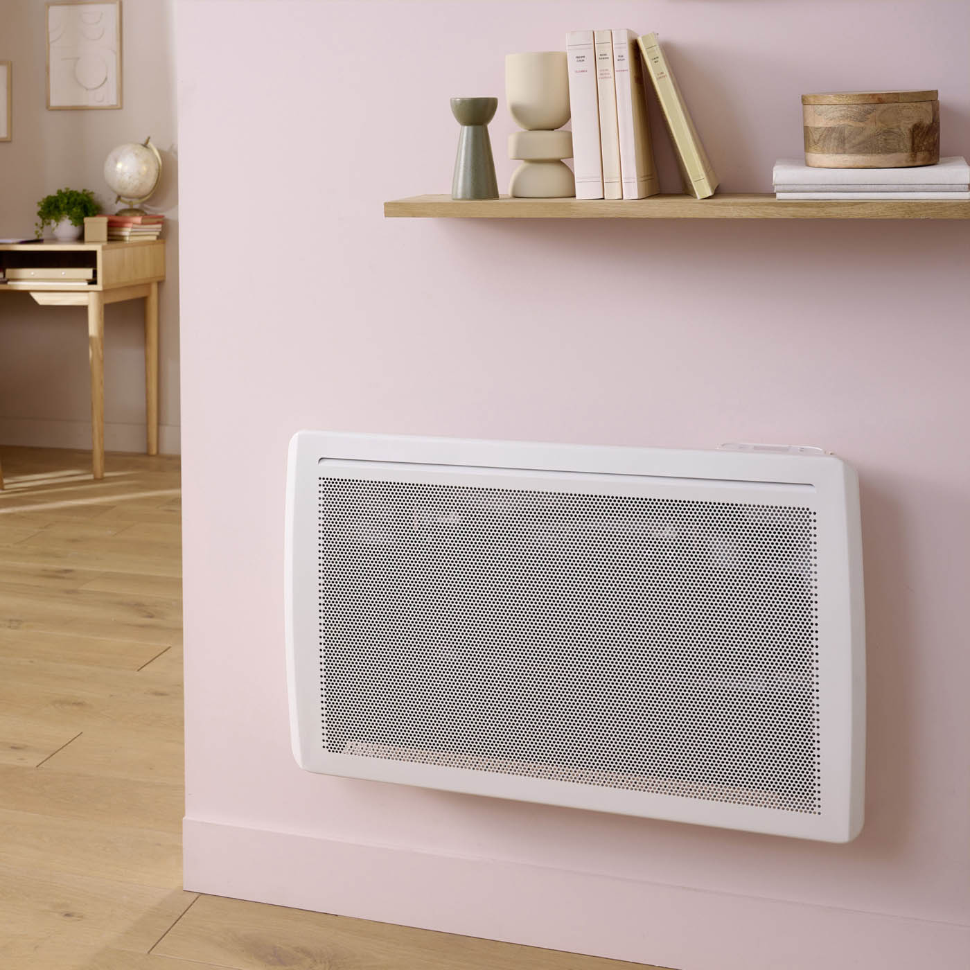 Panel Heater Electric White Adjustable Thermostat Wall Mounted Modern 2000W - Image 6