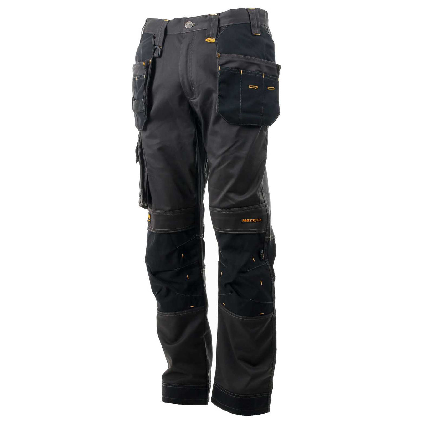 DeWalt Chester Black & grey Men's Holster pocket trousers, W40" L29" - Image 3