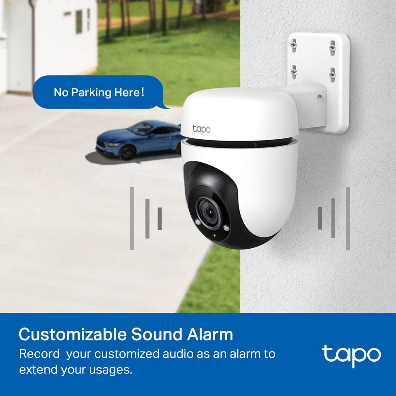 TP-Link Security Camera Tapo C500 Mains-powered All-in-one security system White - Image 7
