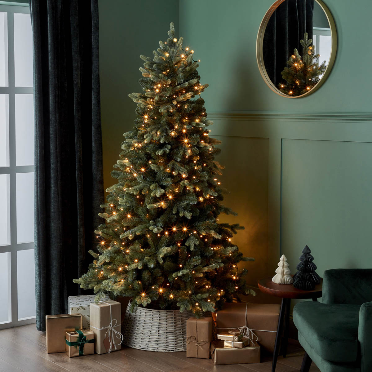 LED Christmas String Lights 1000 Warm White Timer Indoor Outdoor Home 39.97m - Image 2