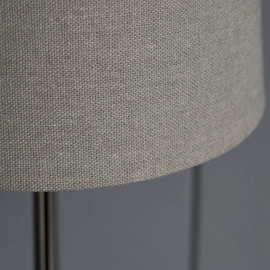 Inlight Table Lamp Pair Grey Round Polished Mirrored Chrome Effect Touch Control - Image 5