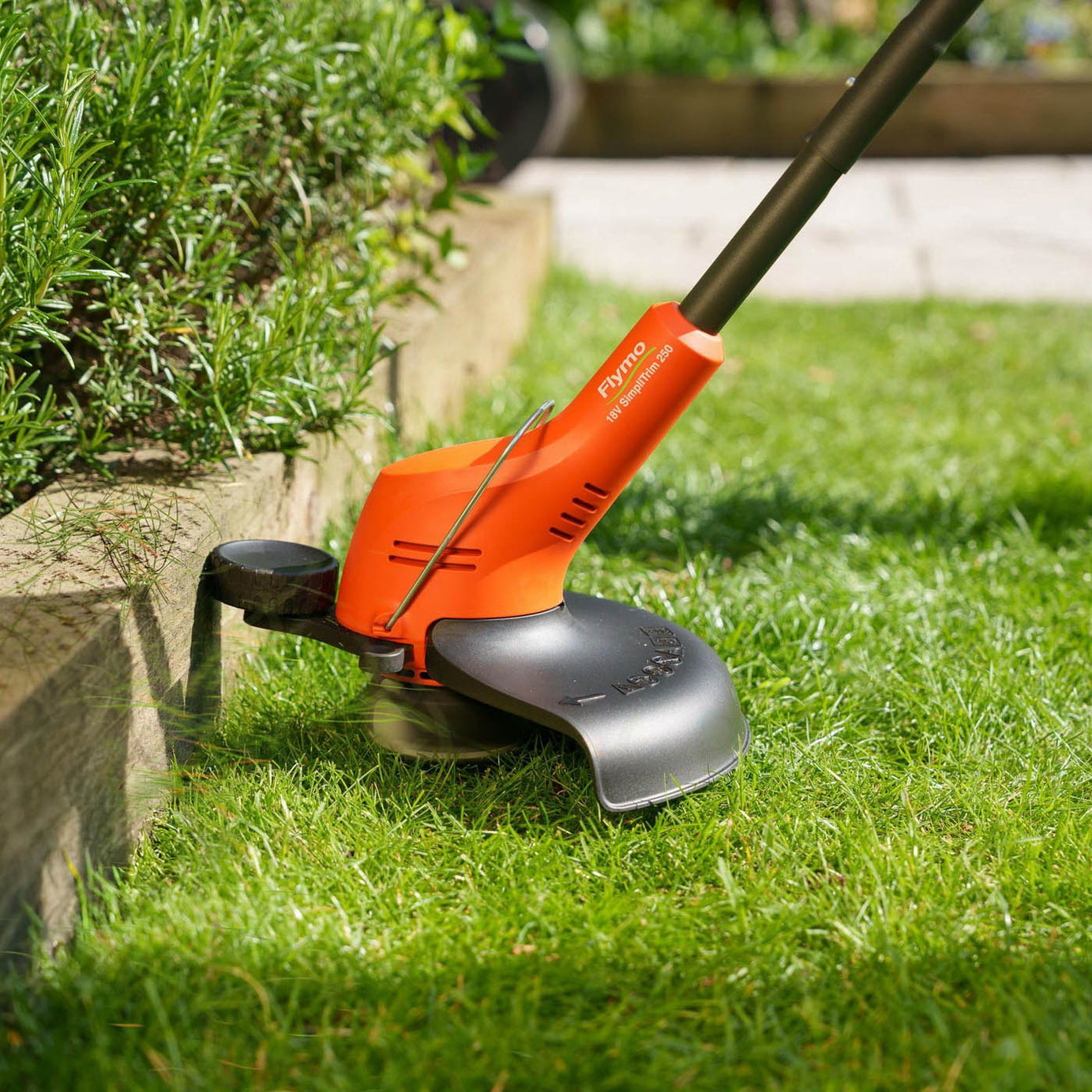 Flymo Grass Trimmer Cordless 18V 2Ah Li-Ion 970764101 250mm Garden Cutter - Image 4