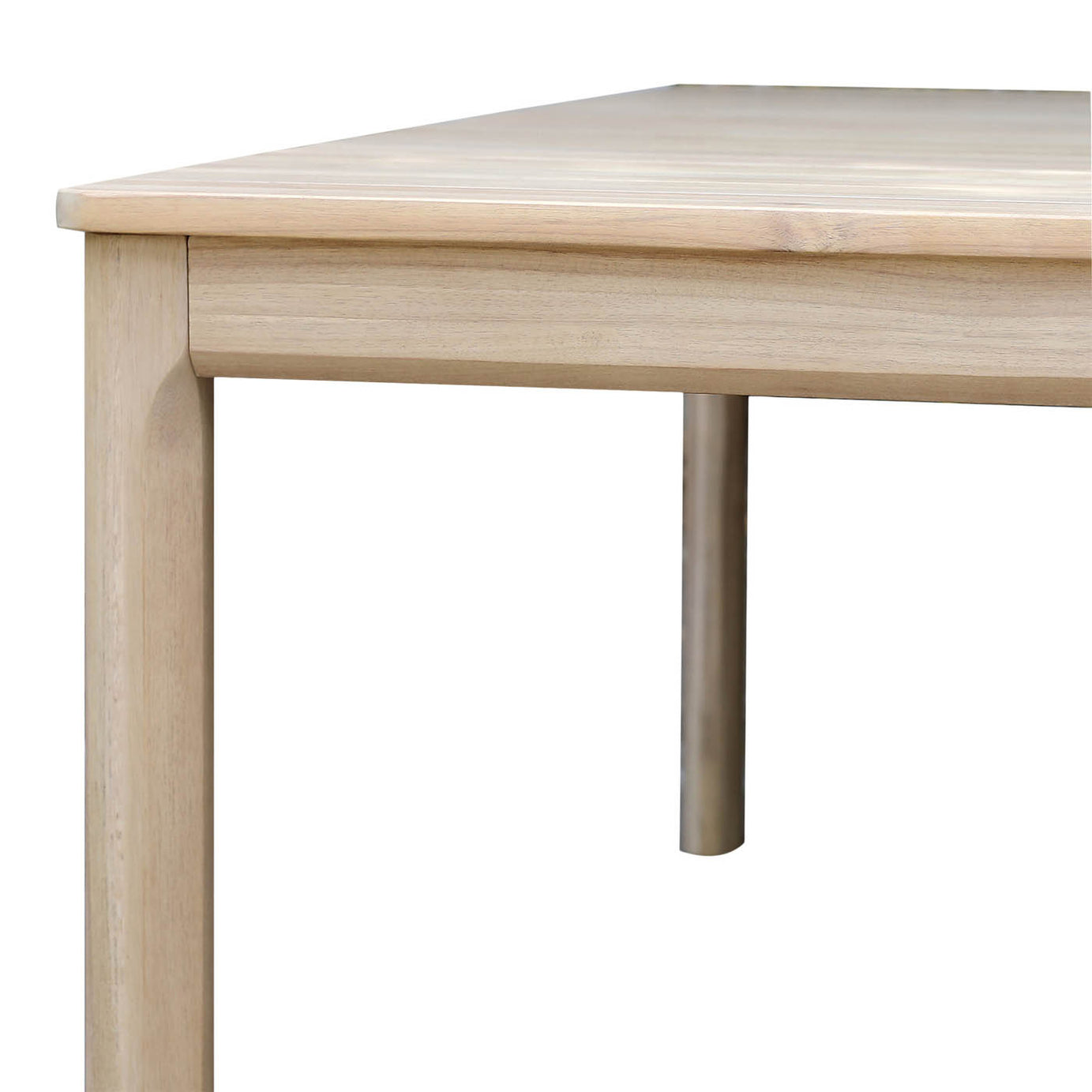 GoodHome Riveo Wooden 6 seater Rectangular Table - Image 8