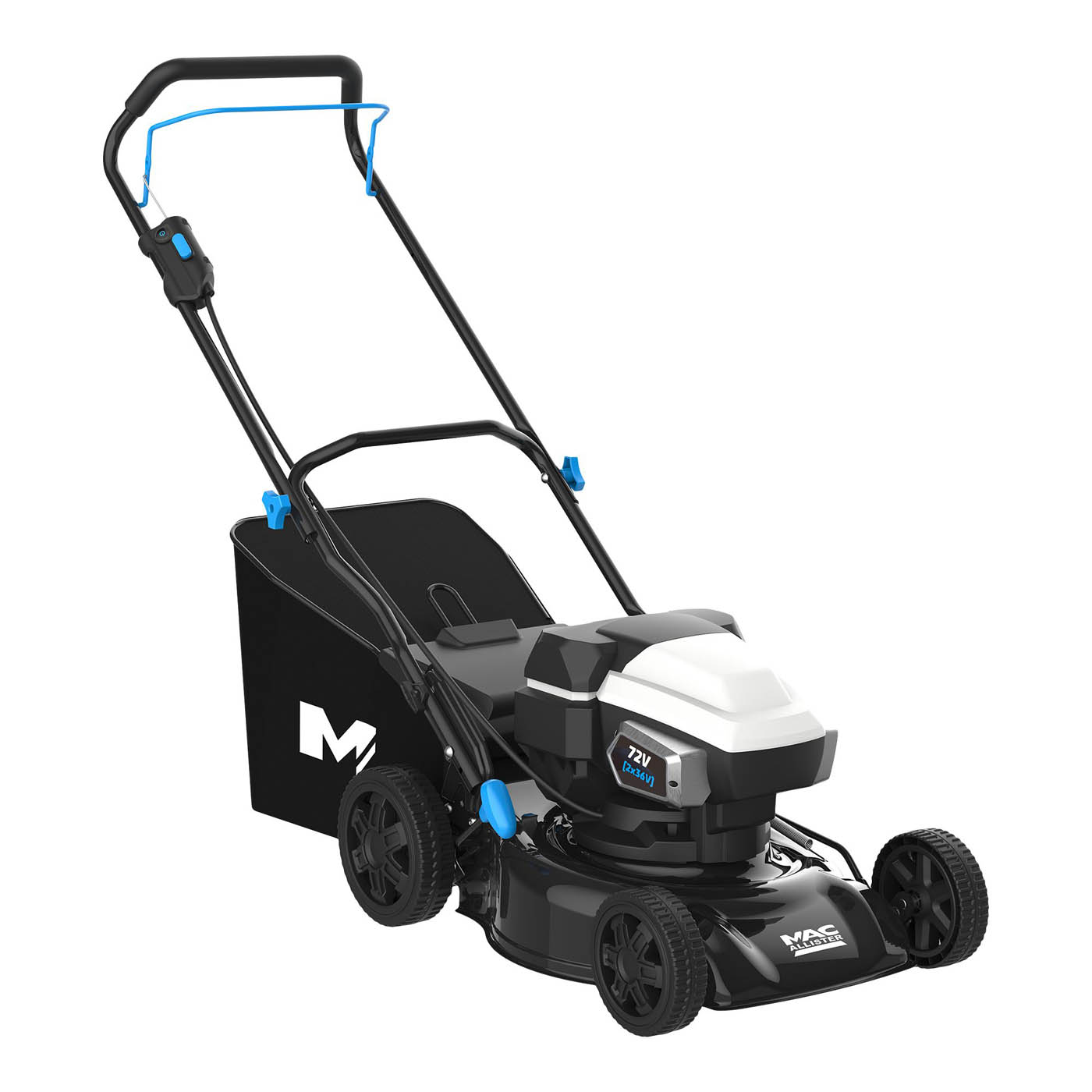 Mac Allister 18V Cordless 32cm Push Lawnmower (1 x 5Ah) - MCI1187LWM - Image 1