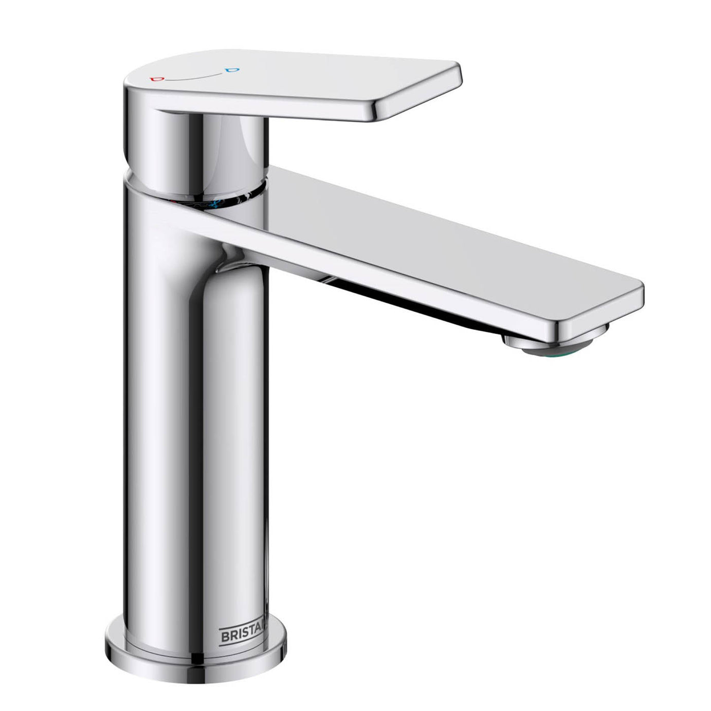 Bristan Bathroom Basin Tap Mono Mixer Chrome Single Lever Square Faucet - Image 4