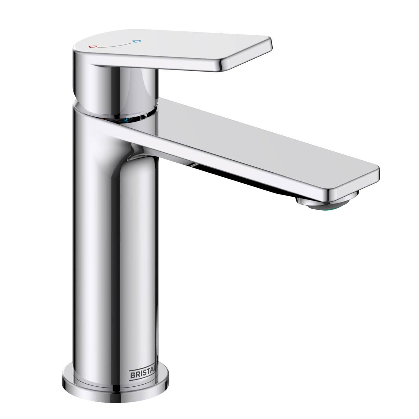 Bristan Bathroom Basin Tap Mono Mixer Chrome Single Lever Square Faucet - Image 4
