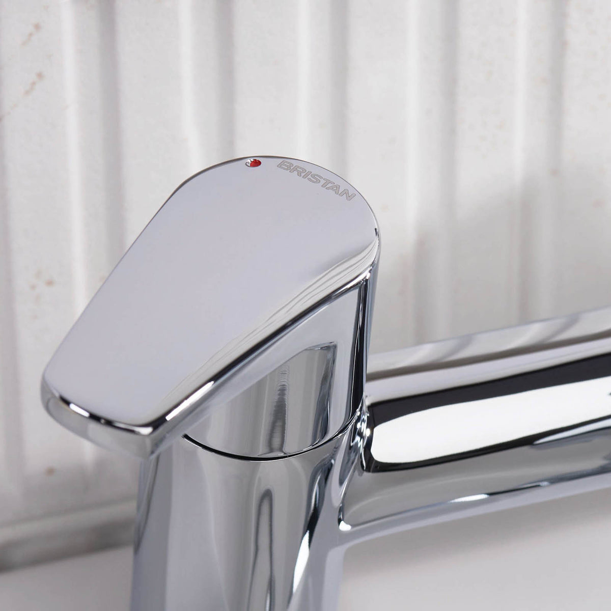 Bristan Bath Filler Tap Mixer Shower Chrome Dual Lever Single Spray Pattern - Image 3