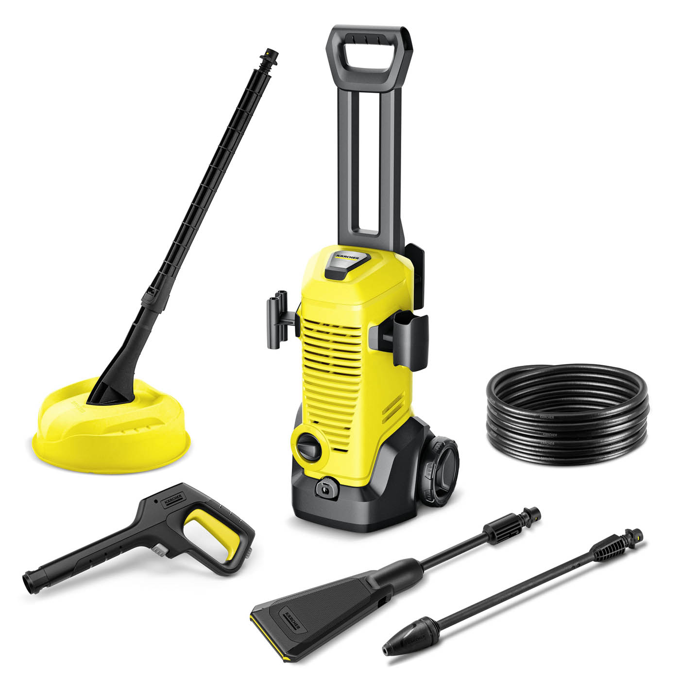 Karcher High Pressure Washer K3 eco!Booster Home Corded Electric 120bar 1.6kW - Image 1