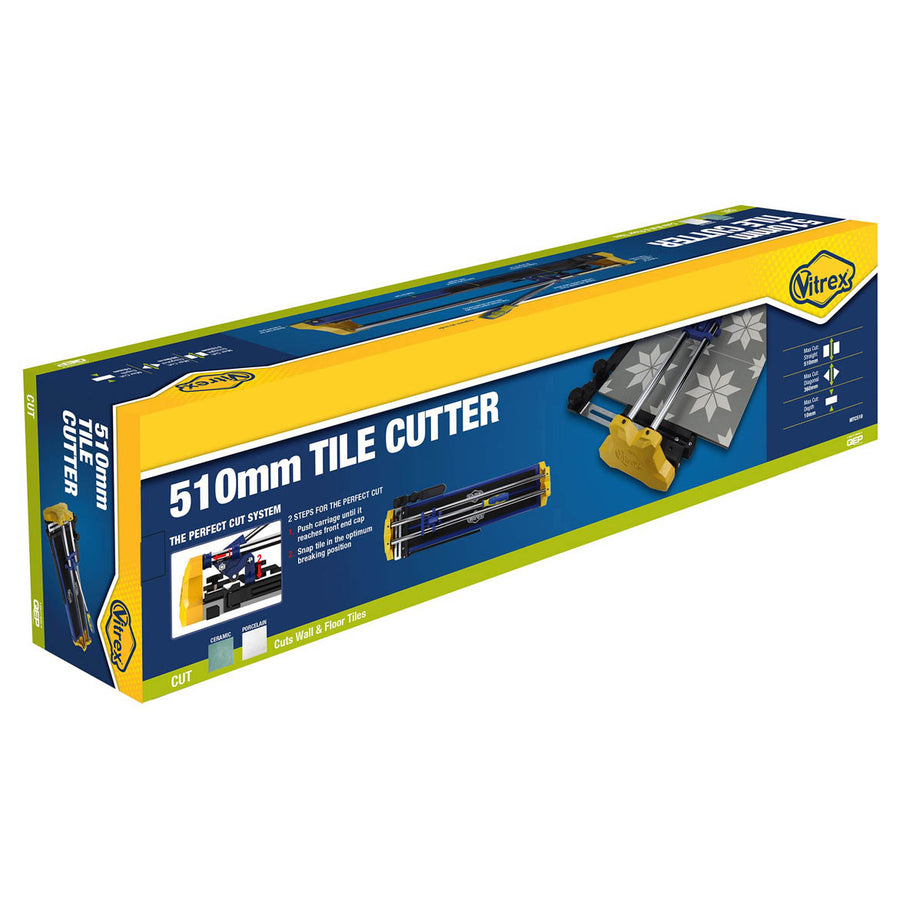 Vitrex Tile Cutter Manual 51cm Tungsten Carbide Steel Precise Ceramic Porcelain - Image 6