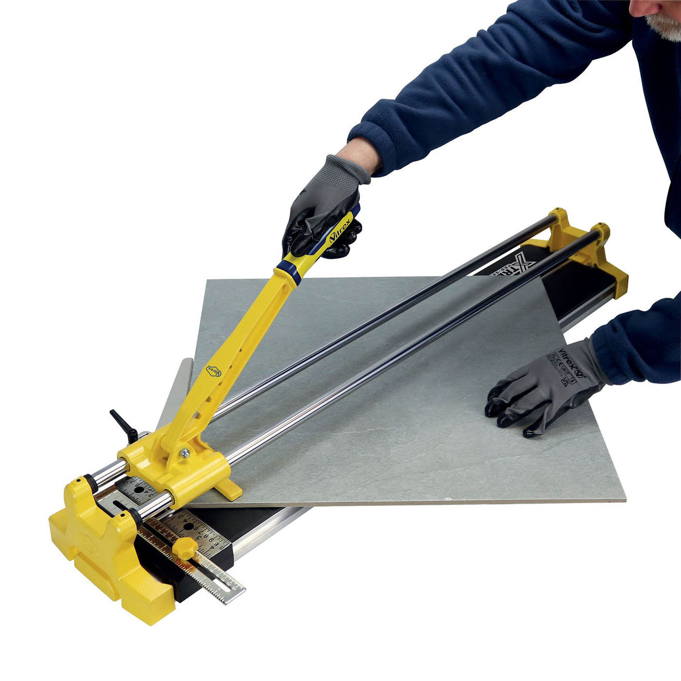 Vitrex Tile Cutter Perfect Cut Manual Tungsten Carbide Metal Adjustable 630mm - Image 2