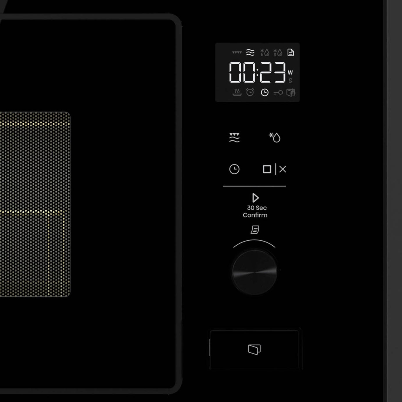 Hisense Built-in Microwave 20L BIM320G52BGUK Mirrored black - Image 6
