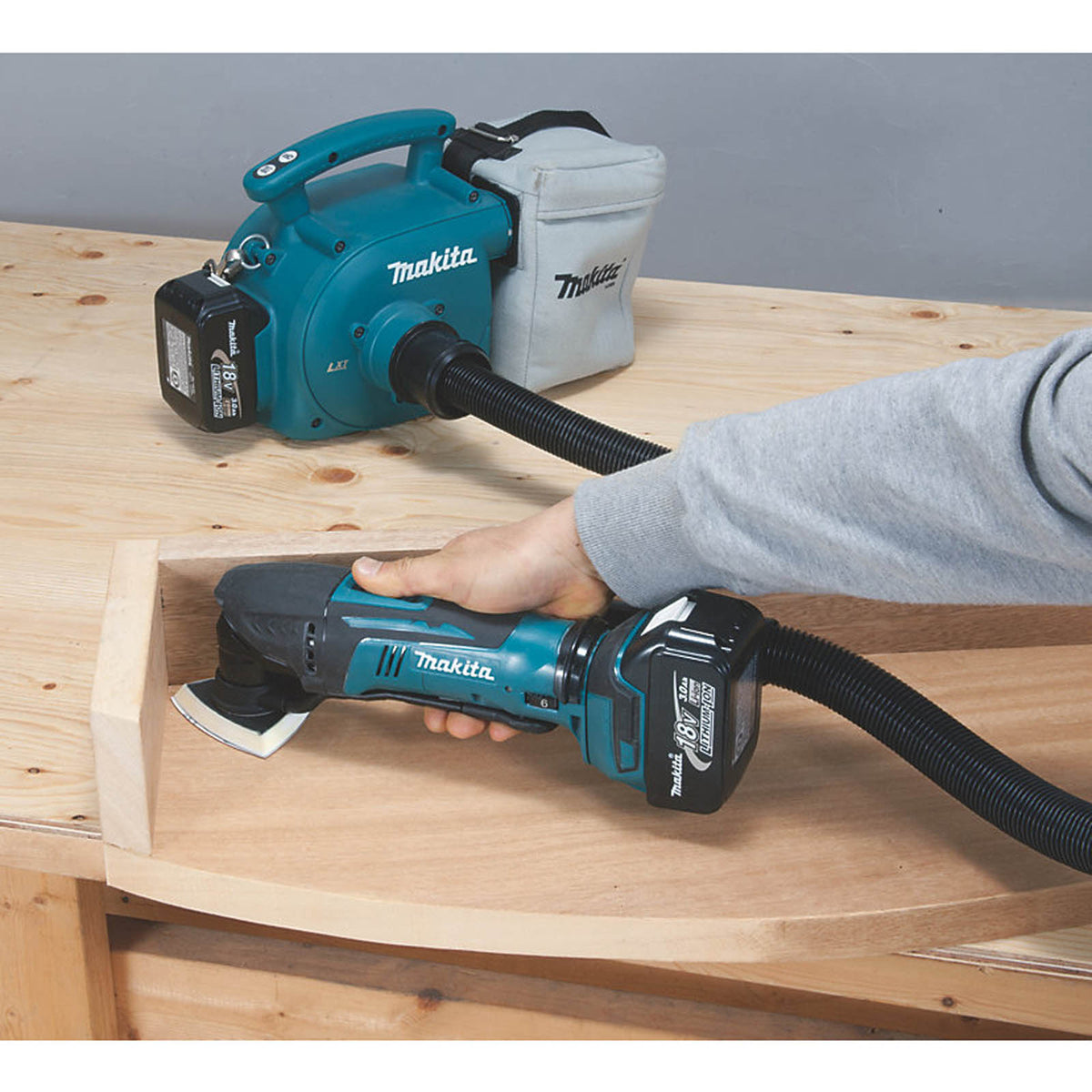 Makita Oscillating Multi Tool Cordless 18V Li-Ion DTM50Z Compact Body Only - Image 5
